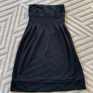 Cute Black Ella Moss strapless dress.